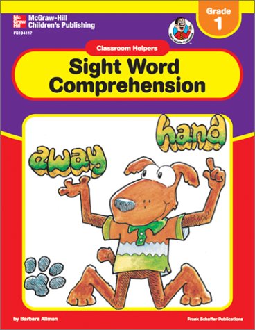 Book cover for Classroom Helpers Sight Word Comprehension, Grade K