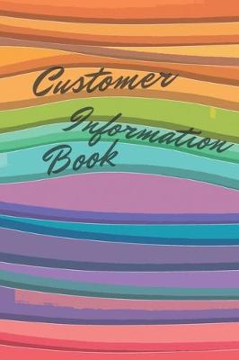 Book cover for Customer Information Book