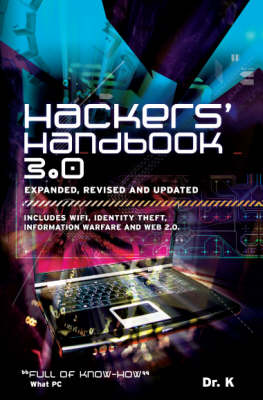 Book cover for Hackers' Handbook 3.0