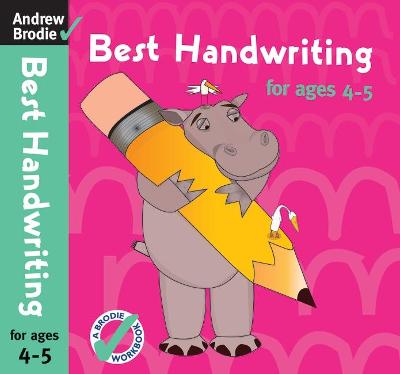 Book cover for Best Handwriting for ages 4-5