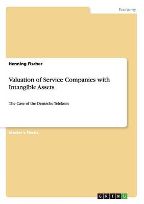 Book cover for Valuation of Service Companies with Intangible Assets