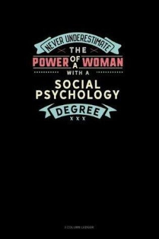 Cover of Never Underestimate The Power Of A Woman With A Social Psychology Degree