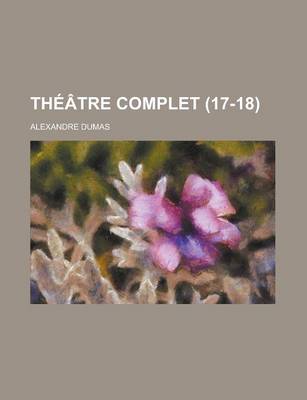 Book cover for Theatre Complet (17-18 )