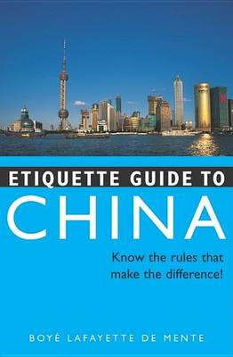 Book cover for Etiquette Guide to China