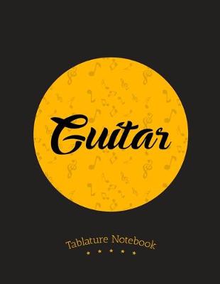 Book cover for Guitar Tablature Notebook