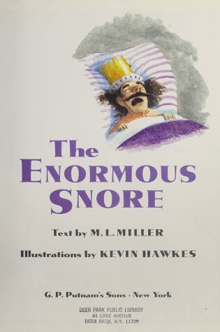 Cover of The Enormous Snore