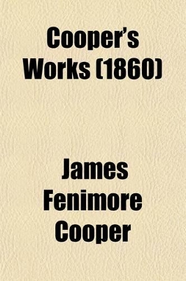 Book cover for Cooper's Works (Volume 9)