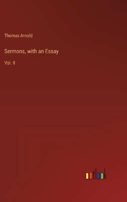 Book cover for Sermons, with an Essay