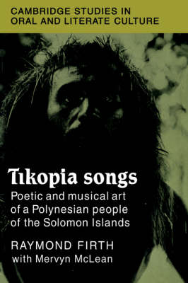 Book cover for Tikopia Songs
