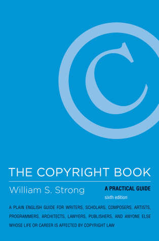 Book cover for The Copyright Book, sixth edition