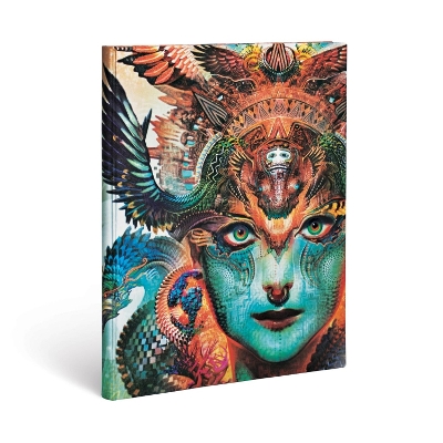 Book cover for Dharma Dragon (Android Jones Collection) Lined Hardcover Journal