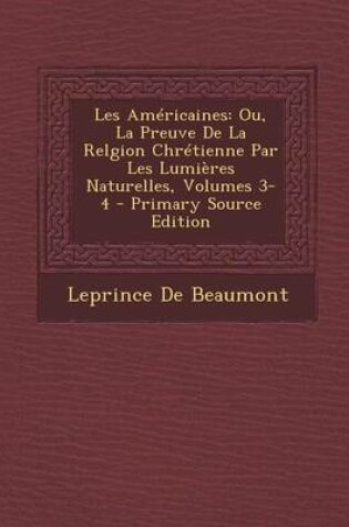 Cover of Les Americaines