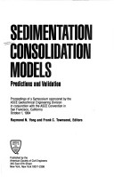 Cover of Sedimentation Consolidation Models