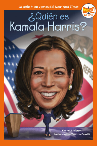 Cover of ¿Quién es Kamala Harris?