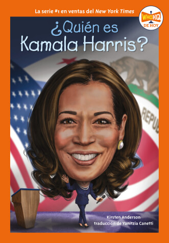 Cover of ¿Quién es Kamala Harris?