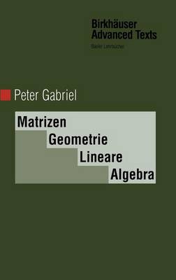 Book cover for Matrizen, Geometrie, Lineare Algebra