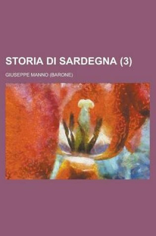 Cover of Storia Di Sardegna (3 )