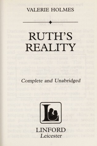 Cover of Ruth's Reality