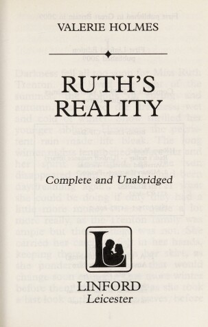 Book cover for Ruth's Reality