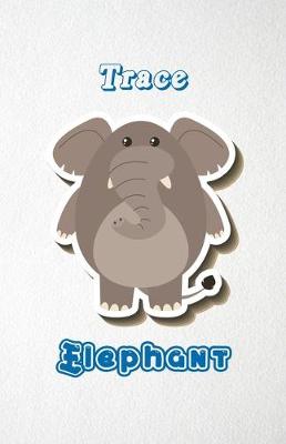 Book cover for Trace Elephant A5 Lined Notebook 110 Pages