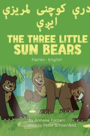 Cover of The Three Little Sun Bears (Pashto-English)