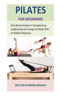 Book cover for pilates for beginners