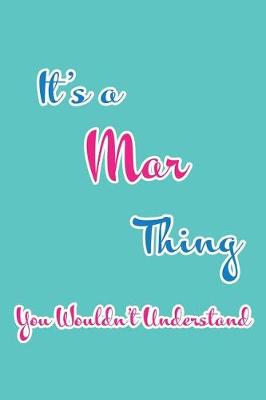 Book cover for It's a Mar Thing You Wouldn't Understand