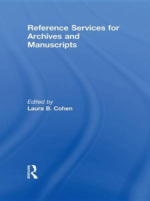 Book cover for Reference Services for Archives and Manuscripts