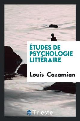 Book cover for tudes de Psychologie Litt raire