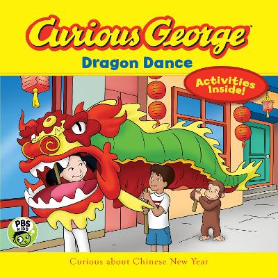 Book cover for Curious George Dragon Dance
