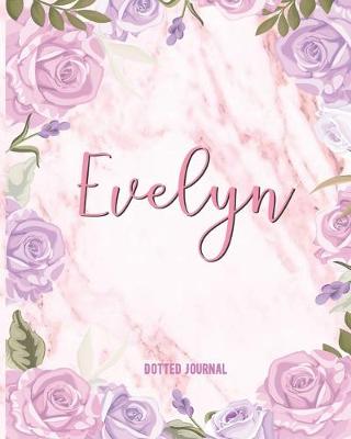 Book cover for Evelyn Dotted Journal