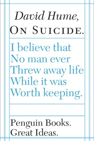 Cover of On Suicide
