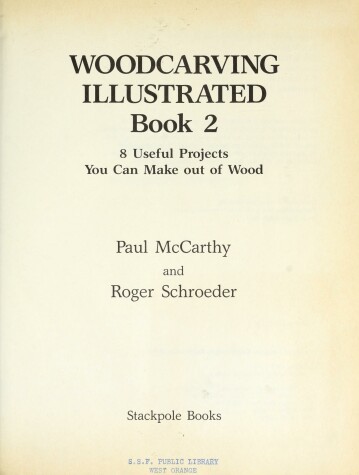 Book cover for Woodcarving Illustrated