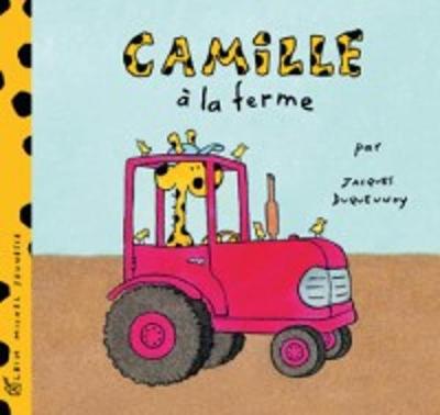 Book cover for Camille a la ferme