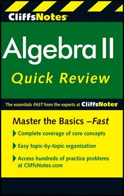 Book cover for CliffsNotes Algebra II QuickReview