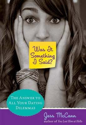 Book cover for Was It Something I Said?