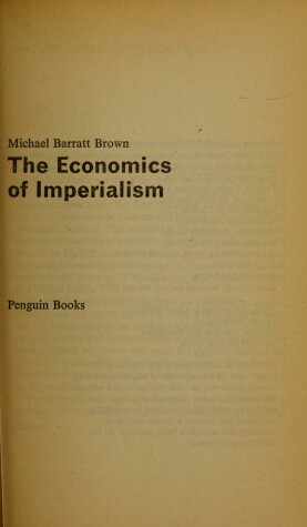 Book cover for The Economics of Imperialism