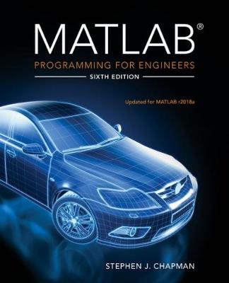 Book cover for MATLAB Programming for Engineers