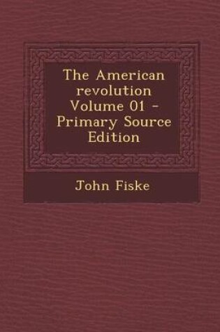 Cover of American Revolution Volume 01