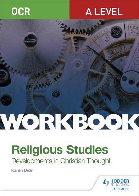 Book cover for OCR A Level Religious Studies: Developments in Christian Thought Workbook