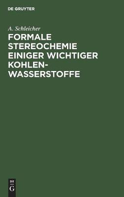 Book cover for Formale Stereochemie Einiger Wichtiger Kohlenwasserstoffe