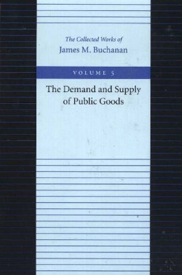 Book cover for Demand & Supply of Public Goods