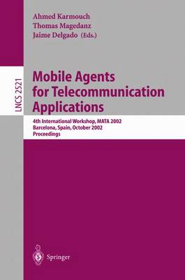 Cover of Mobile Agents for Telecommunication Applications