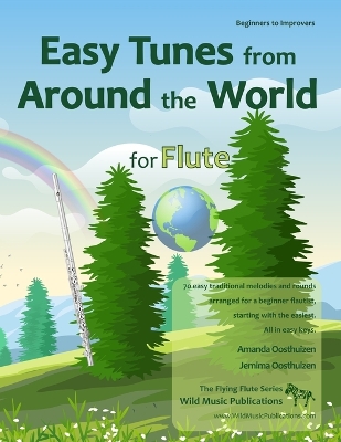 Book cover for Easy Tunes from Around the World for Flute