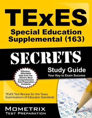 Book cover for TExES Special Education Supplemental (163) Secrets Study Guide