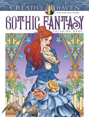 Cover of Creative Haven Gothic Fantasy Coloring Book