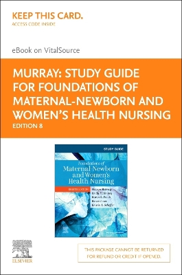 Book cover for Study Guide for Foundations of Maternal-Newborn and Women's Health Nursing - Elsevier eBook on Vitalsource (Retal Access Card)