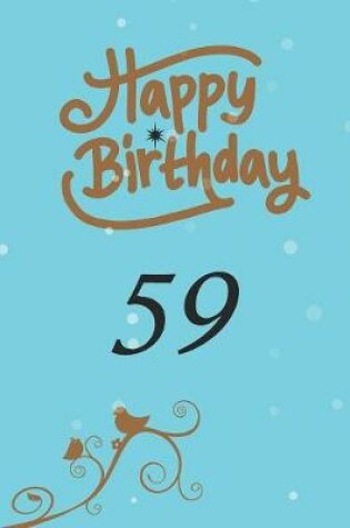 Cover of Happy birthday 59