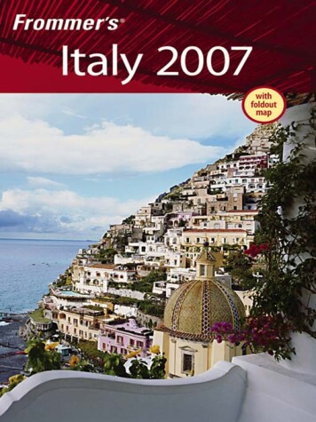 Cover of Frommer's Italy 2007