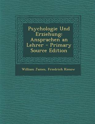 Book cover for Psychologie Und Erziehung